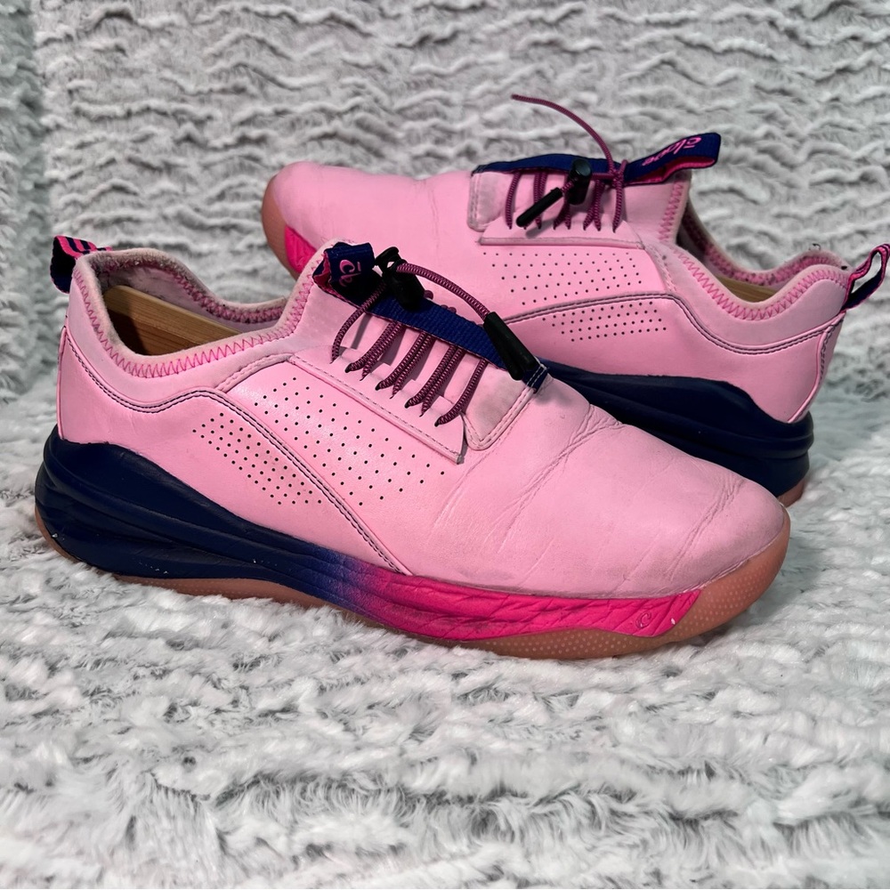 Clove Classic Miami Nights Pink Nurses Nursing Slip On Shoes Sneaker size 9.5